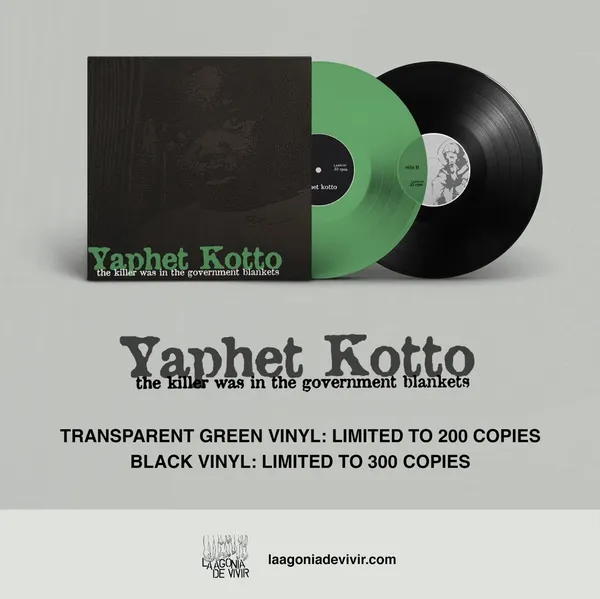 YAPHET KOTTO “the killer was in the government blankets” Lp